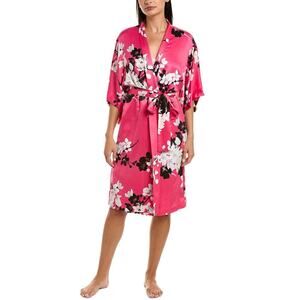 Natori Women Kyoto Wrap Robe Pink Multi Size M